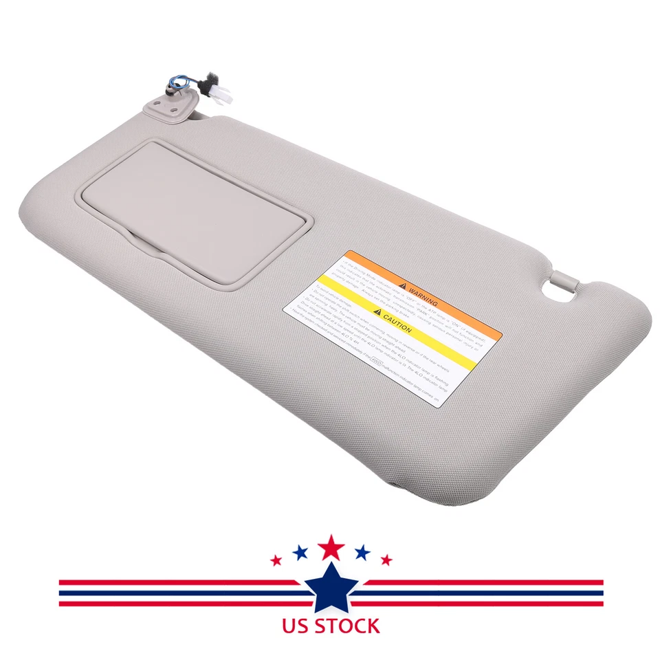 Left Driver Sun Visor Side 964011LA3D For Infiniti 2011-2013 QX56 2014-2016 QX80 - Image 2 of 4