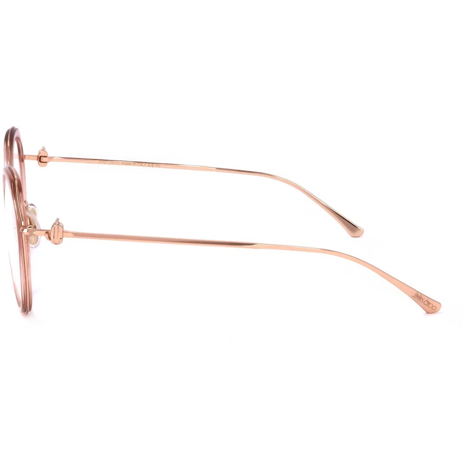 Ópticas Jimmy Choo para mujer 50 mm rosa brillo JC264-G-W66-50 Foto 2 de 3