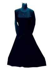 Black Closed plain Abaya DUBAI