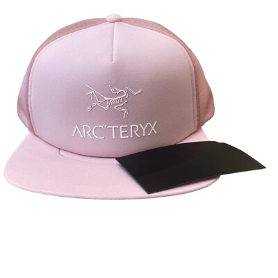 Arc'teryx Logo Trucker Flat Hat Cap Snapback Mesh Logo Bliss