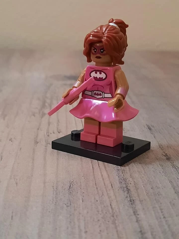 Lego Pink Power Batgirl Collectible Minifigure Batman Movie CMF Complete