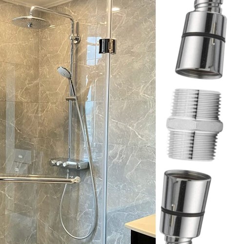 Duschschlauch Verlängerung Chrom Messing Extender für extra langen Schlauch G1 - Bild 12 von 24