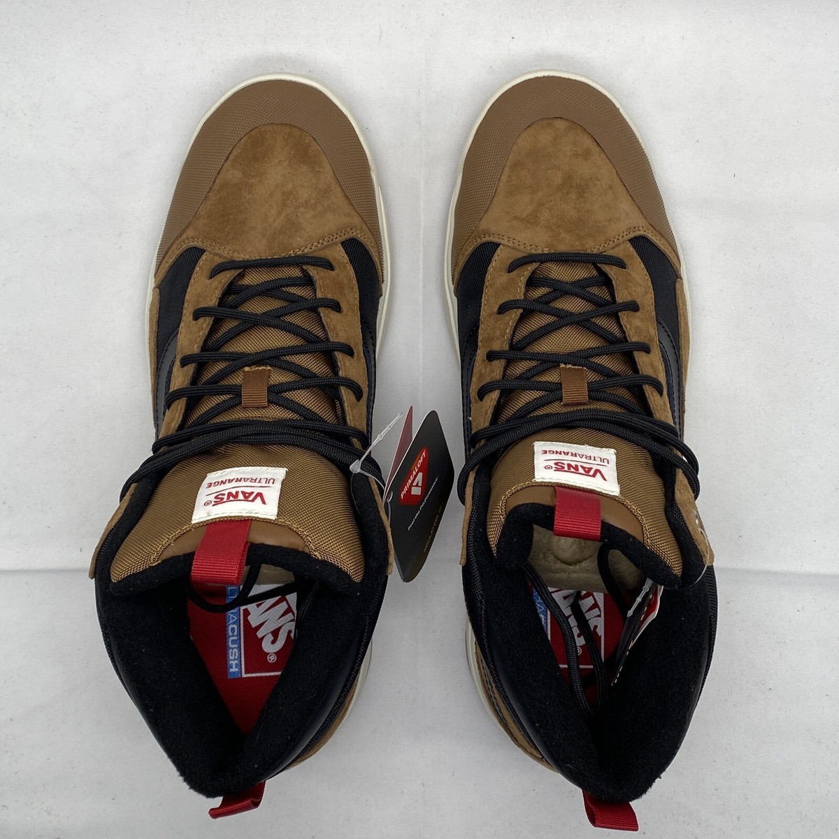 VANS UltraRange Exo Hi MTE Mens Size 13, Dachshund Black White Gum