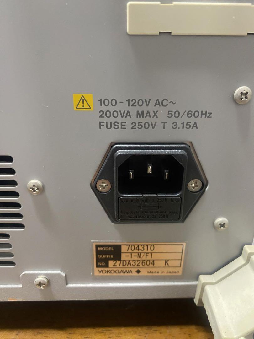 Yokogawa TA520 Time Interval Analyzer 7043-10 YOKOGAWA Fast Yokogawa TA520 Time Interval Analyzer 7043-10 YOKOGAWA Fast