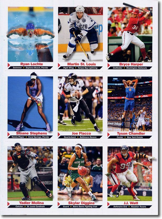 (25) 2013 Sports Illustrated SI for Kids #219 BRYCE HARPER Baseball ...