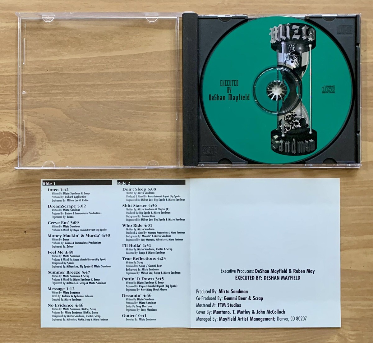 Mizta Sandman: Don't Sleep: CD Mizta Sandman: Don't Sleep: CD