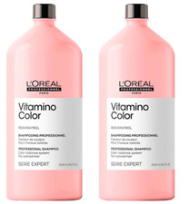 L'Oréal Expert Vitamino Color Shampoo 2 x 1500ml Farbschutz Glanz Reparierend