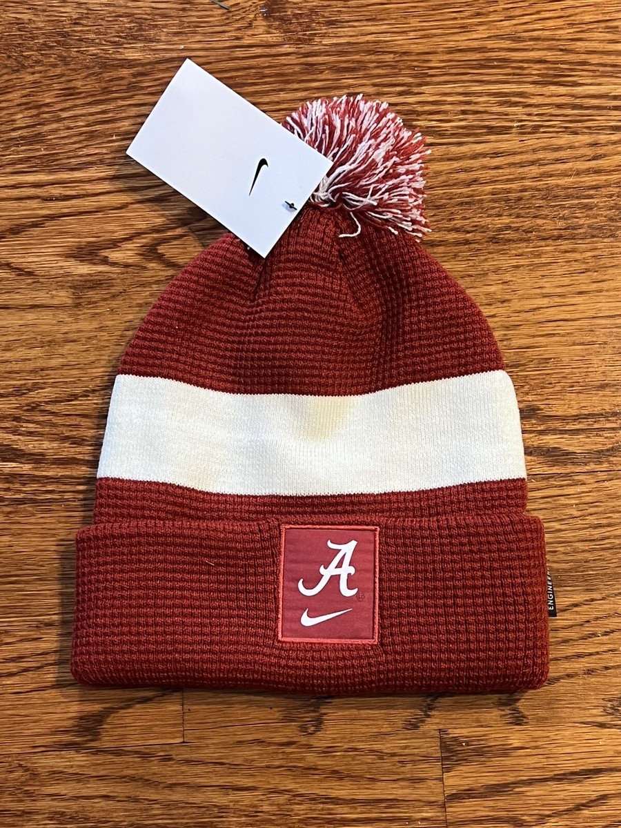 Nike Alabama Crimson Roll Tide Adult Men's Toboggan Winter Hat