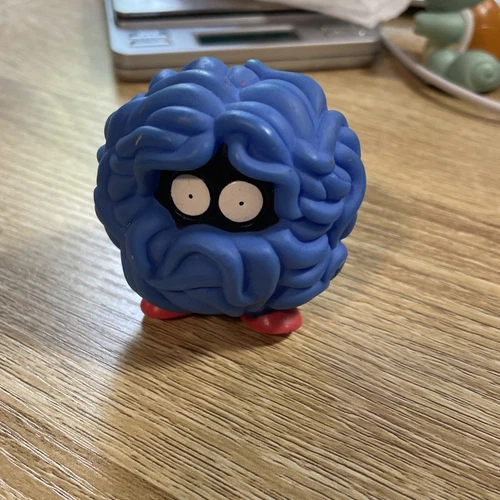 Vintage 1999 TANGELA Spinning Spinner Top Pokemon Toy Burger King Figure