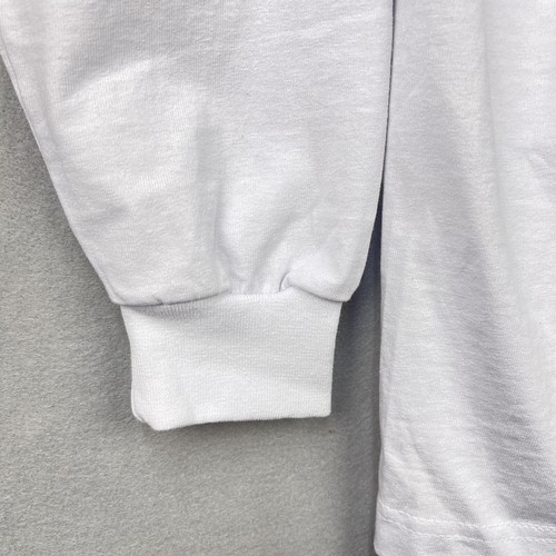 Shaka Wear Mens Long Sleeve Crew Neck T Shirt Color White - Picture 9 of 12
