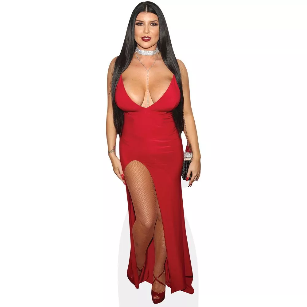 Romi Rain (Red Dress) Mini Size Cutout | eBay