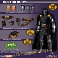 MEZCO Doctor Doom Victor von  1/12 Action Figures Collection 6''