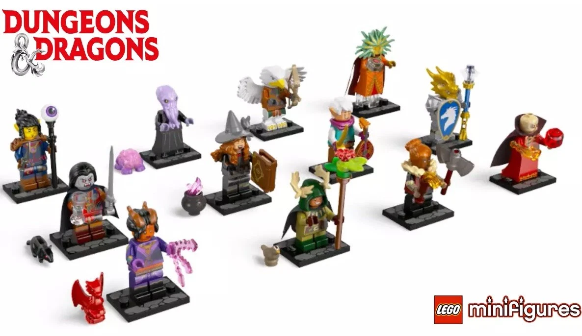Lego Dungeons & Dragons 71047 DnD Minifigures You U Pick Select