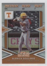 2020 Panini Elite Extra Edition College Tickets Holo Prizm Alerick Soularie 0i4k