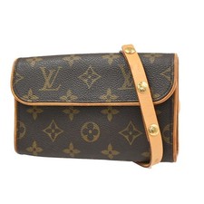 LOUIS VUITTON Pochette Marsupio Fiorentino #XS Monogram Pelle BN M51855 88KD485