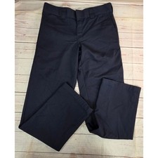 Dickies Men's Slim Straight Fit Twill Work Pants - Navy 30x32
