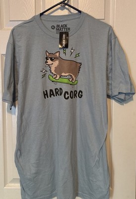 Brand new Black Matter Hot Topic Hard Corg Funny Corgi Dog (large) 
