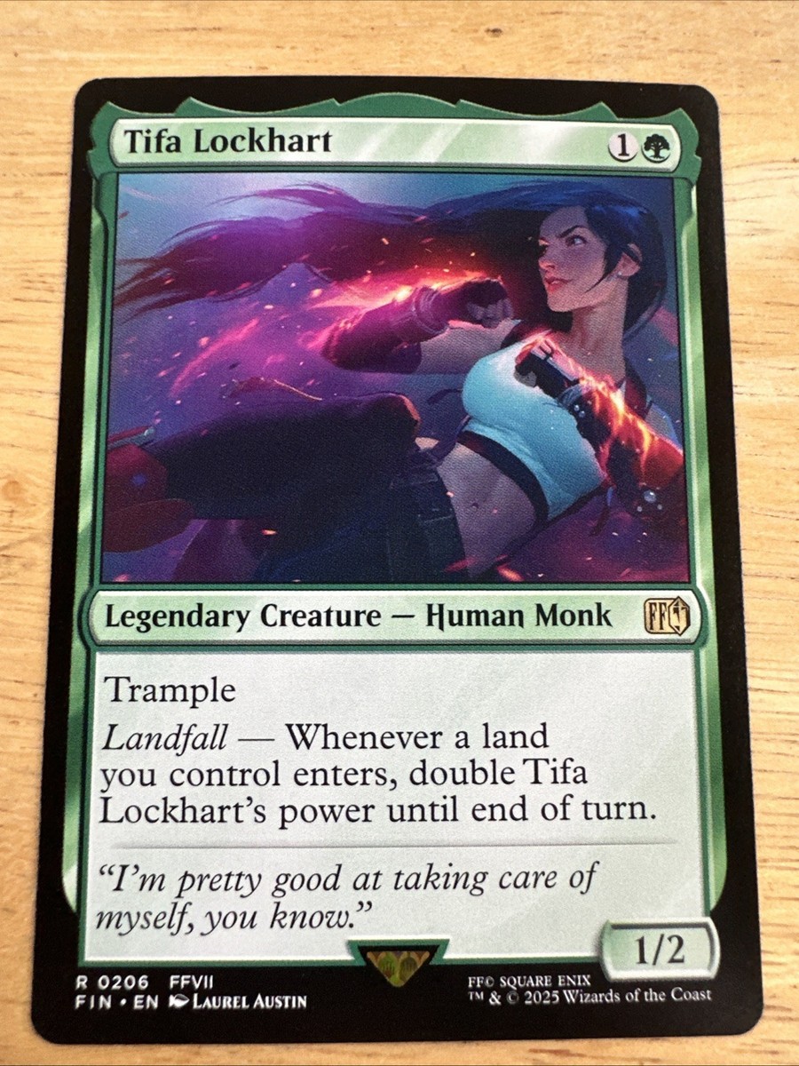 Tifa Lockhart FF MTG Card M/Nm Condition | eBay