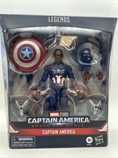 NEW Marvel Legends Captain America Brave New World Deluxe Action Figure  DAMAGE