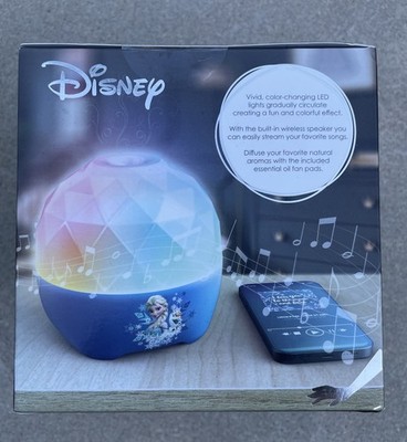 New Disney Frozen Aroma Diffuser & Wireless Bluetooth Speaker w/LED Lights NIB