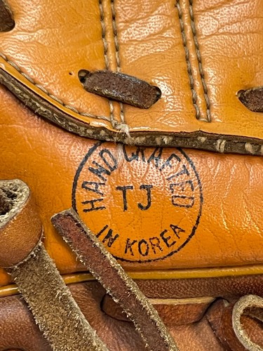 Cooper 735 Baseball glove mitt LH left hand 11" Rawhide Laced genuine leather - Picture 2 of 11