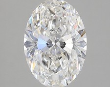 Lab-Grown Diamond 3.12 Ct Oval G SI1 Quality Excellent Cut GIA Certified Loose 722.07 per carat