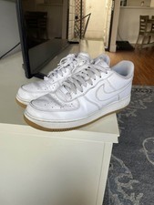 Nike Air Force 1 07 Low White Gum Light Brown DJ2739-100 Men's 10.5