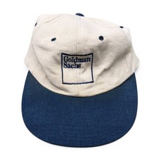 VTG 90s YUPOONG GOLDMAN SACHS Strapback Hat Men's Asset Management Cap