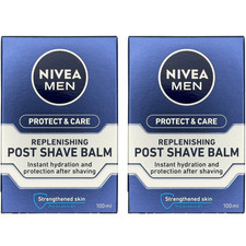 NIVEA MEN Protect & Care Replenishing Post Shave Balm 100ml - 2 Pack