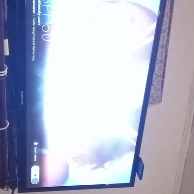 Samsung SPH-50 50 in Black LED Flat Screen TV Television