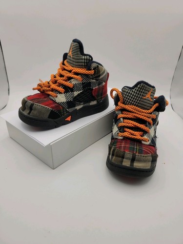 Nike Air Jordan 5 Retro Plaid Size 6C Stylin’ Kids Child FD4813-008