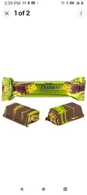 3 pc. BEYOGLU DUBACO DUBAI CHOCOLATE BAR - 35 gr.