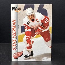 1992-93 Pro Set Steve Yzerman #39 Detroit Red Wings