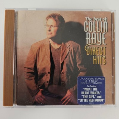 Vintage Collin Raye Direct Hits CD Album 1997 90s Country Music Best Of