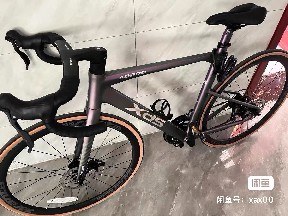 AD300 Road Bike Purple | 700C LightweightAluminum Frame | Shimano 14Speed size51