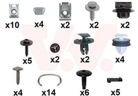 VAN Wezel Montagesatz StoßFäNger 0979793 FüR CitroËN C4 Picasso 2 THP 110 130
