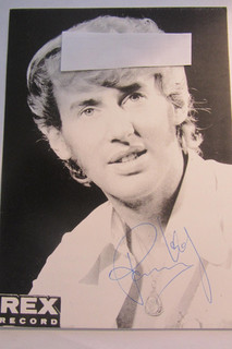 Altes Originalautogramm RONNY HOF verstorben 2025