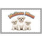 Maltese Mom Welcome Rug for Dog Lovers
