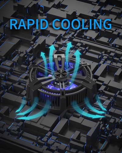 for Steam Deck Fan Cooler,SteamDeck Heatsink,Cooling Fan,Magnetic Semiconduct... - Picture 6 of 7