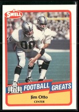 1989 Swell Greats Jim Otto #108 Oakland Raiders