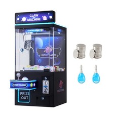 Uimoso Greifautomat Arcade-Spiel mit Licht und Sound in Schwarz und Lila