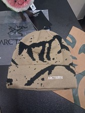 Arc  teryx Grotto Toque Beanie Gray Merino Wool Unisex Warm Winter Ski Hat NWT