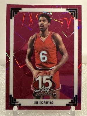 2025 Leaf 15th National NCSS - Pink Lazer #91B-17 Julius DR J Erving 7/8