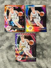 Alex Caruso 2021 Prizm Draft Purple Pulsar SSP Red Cracked Ice & Red White Blue 