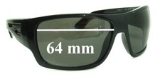 SFx Replacement Sunglass Lenses fits Arnette Derelict AN4149 - 64mm Wide