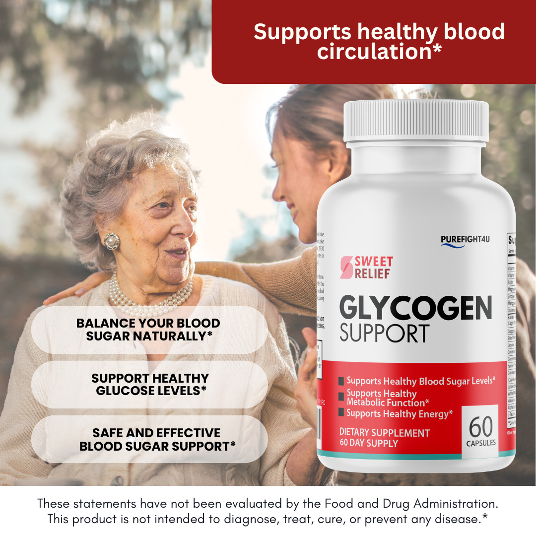 Sweet Relief Capsules Glycogen Support Dietary Supplement - 5 Bottles