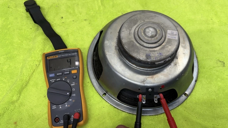 "Altavoz BIC Venturi Formula 4 de colección 10"" controlador de woofer solo funciona muy bien # BIC100" Foto 2 de 4