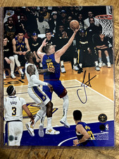 Denver Nuggets Star & NBA MVP Nikola Jokic Signed 11X14 Photo w/Beckett BAS COA