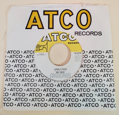 Bee Gees LONELY DAYS / MAN FOR ALL SEASONS (ROCK 45) #6795 PLAYS VG+ TO VG++