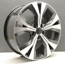 SEAT ATECA SE TECHNOLOGY 18" ALLOY WHEEL RIM 7J GREY DC 575601025AB GENUINE X1